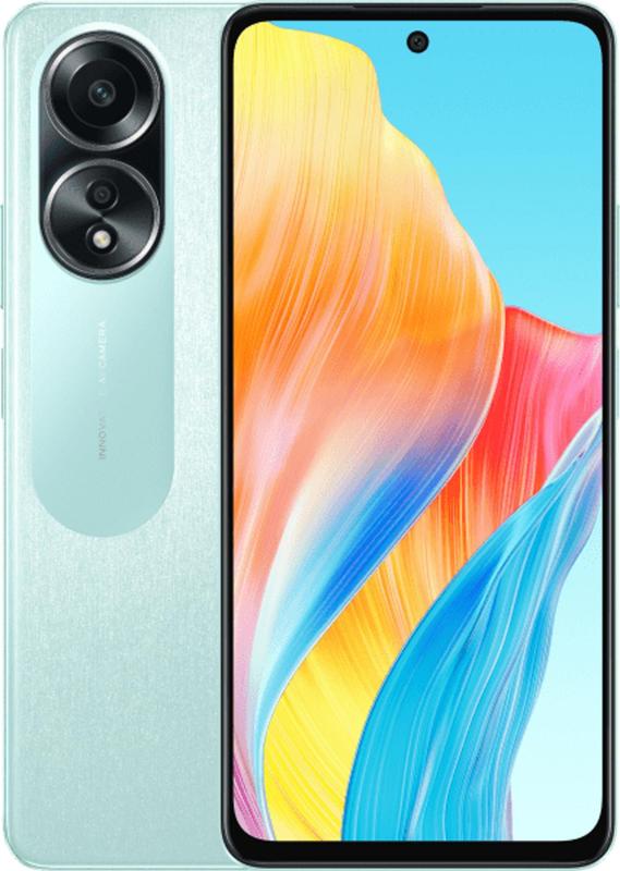 Smartphone OPPO A58 256GB VERDE 4G 8GB + 8GB (RAM+) 6,72 Câm. 50MP
